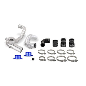 Mishimoto MMICP-BR23-21USP polished aluminum intercooler pipe kit for 2021-2024 Ford Bronco 2.3L EcoBoost