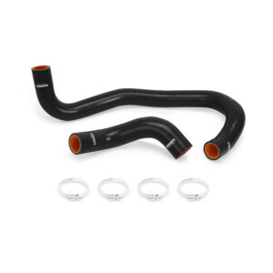 Mishimoto MMHOSE-MOP61-05BK black silicone radiator hose kit for Dodge Charger and Challenger 6.1L