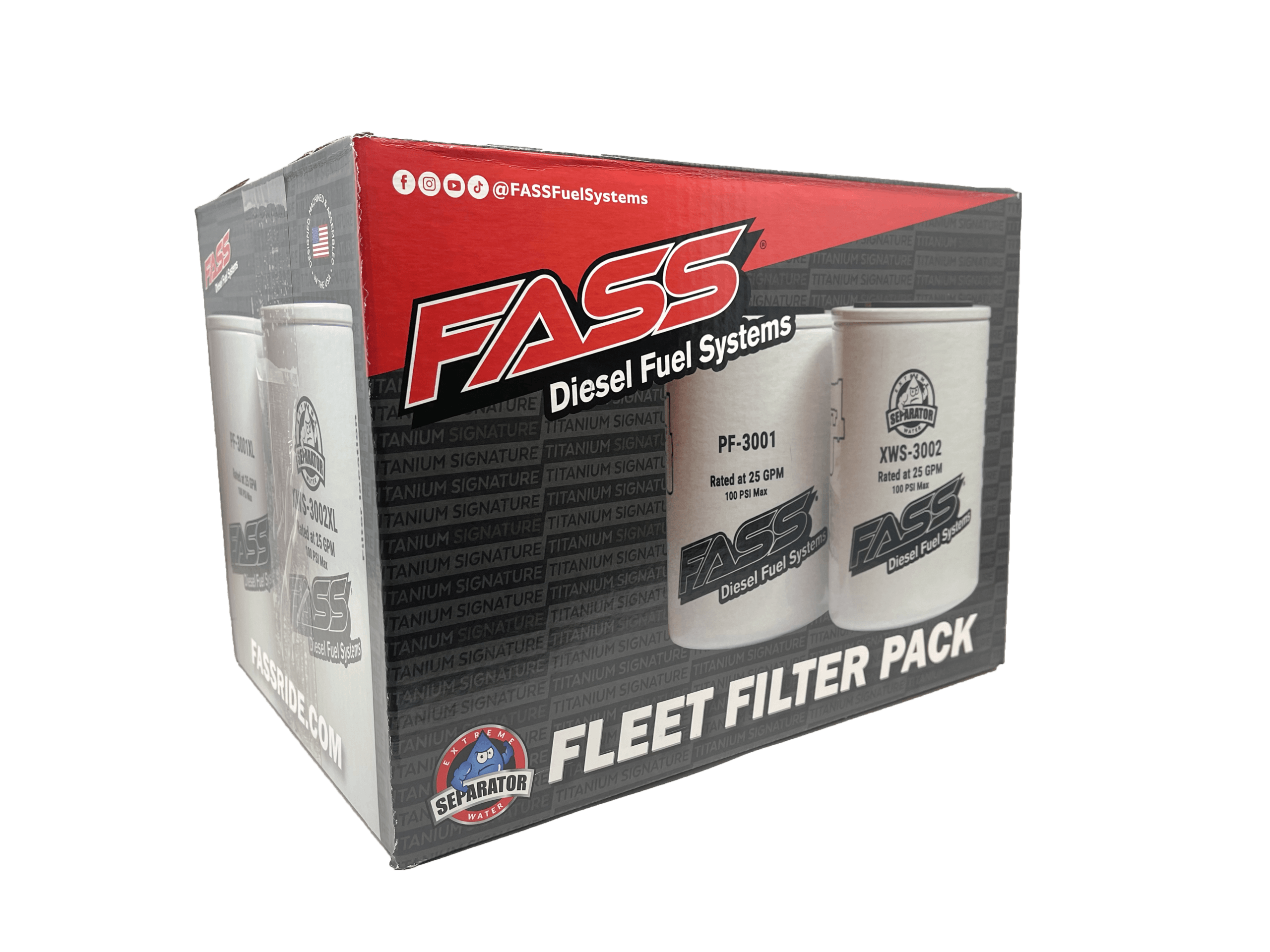 FASS Fuel Systems Fleet Filter Pack FLP3000