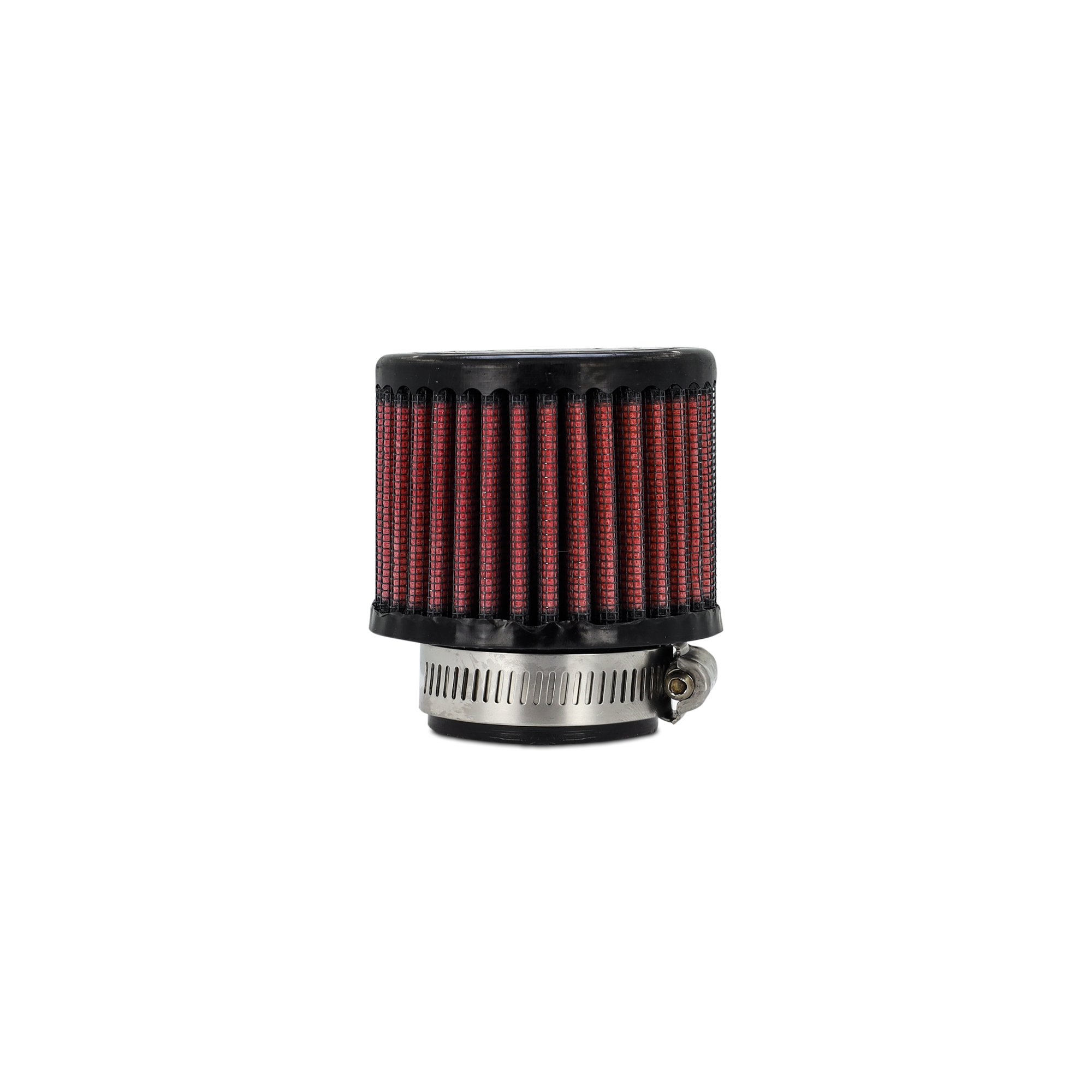 Close-up of Mishimoto MMAF-13625 reusable cotton air filter construction