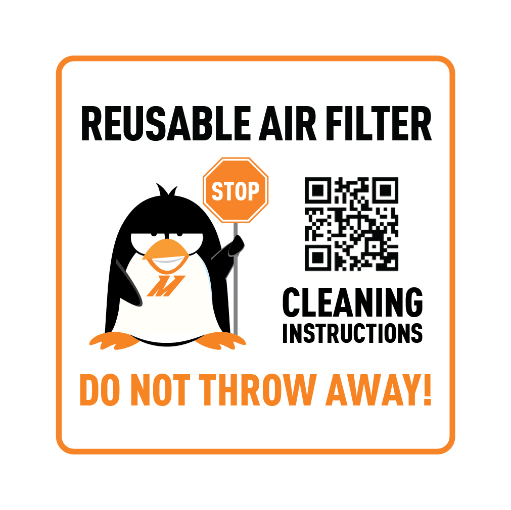 Mishimoto Lifetime Warranty air filter for Ford Bronco and Ford Ranger applications