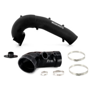 Mishimoto MMAI-CTR-17UBK black turbo inlet pipe upgrade kit for 2017-2021 Honda Civic Type R