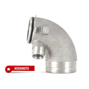 Mishimoto CNC-machined cast aluminum turbo inlet pipe for VW/Audi MK7 MQB 1.8T/2.0T, part MMAI-MK7-TI