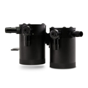 Mishimoto MMBCC-370Z-09PBE dual baffled oil catch can kit for 2009-2020 Nissan 370Z
