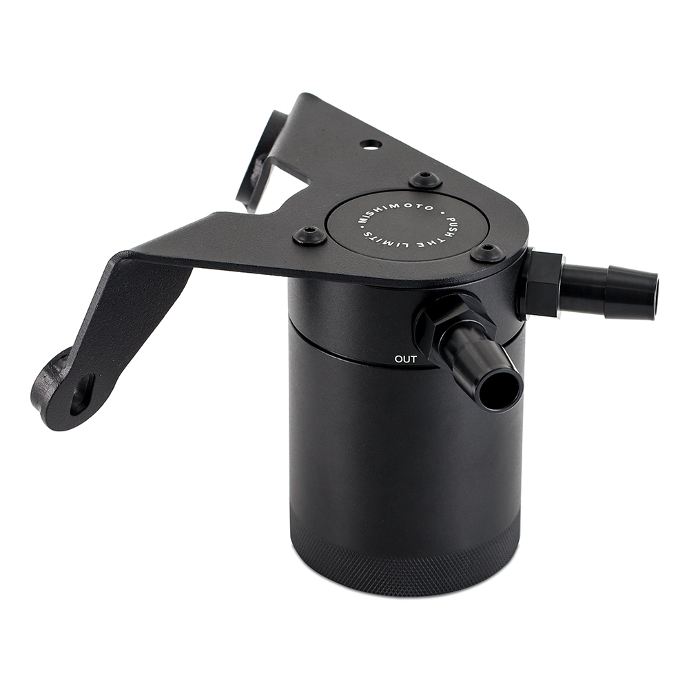 Mishimoto catch can kit MMBCC-BR27-21P with molded hoses and quick-disconnect fittings