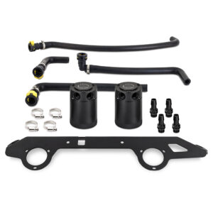 Mishimoto MMBCC-BR27-21S baffled oil catch can system for 2021-2022 Ford Bronco 2.7L EcoBoost
