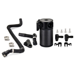 Mishimoto MMBCC-C8-20PCF carbon fiber catch can kit for 2020+ Chevrolet C8 Corvette LT2 V8