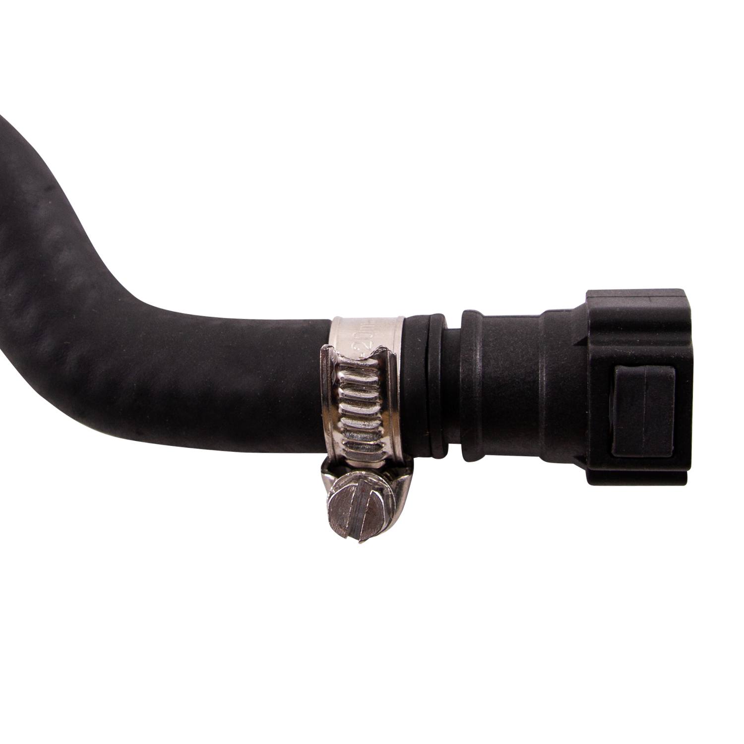 Internal baffle and air diverter inside Mishimoto Camaro catch can for oil separation