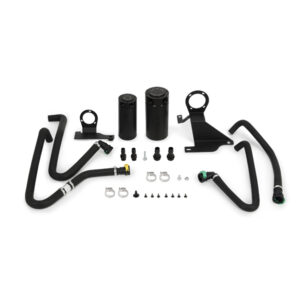 Mishimoto Baffled Oil Catch Can Kit MMBCC-F35T-11SBE for 2011-2014 Ford F-150 3.5L EcoBoost