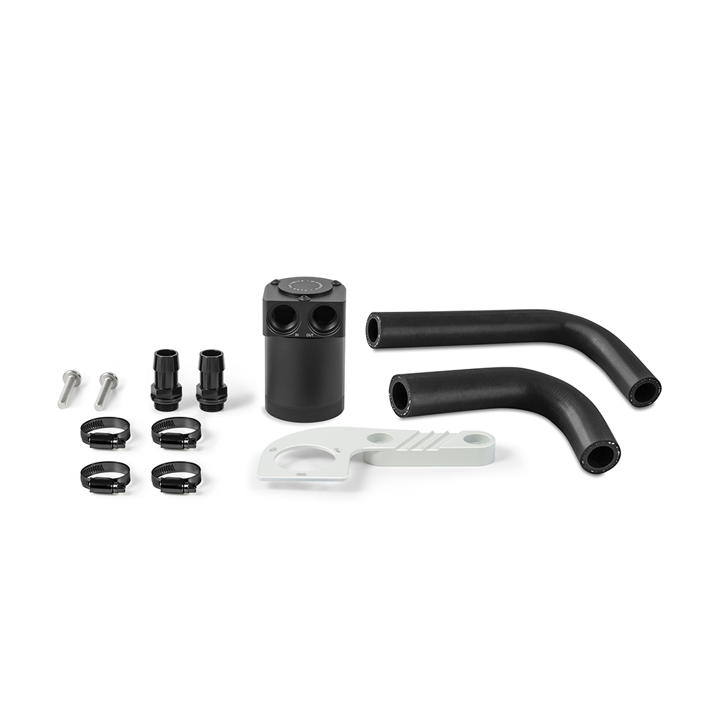 Mishimoto MMBCC-F80-15CAW baffled oil catch can kit for 2015-2020 BMW M3/M4 S55 engines