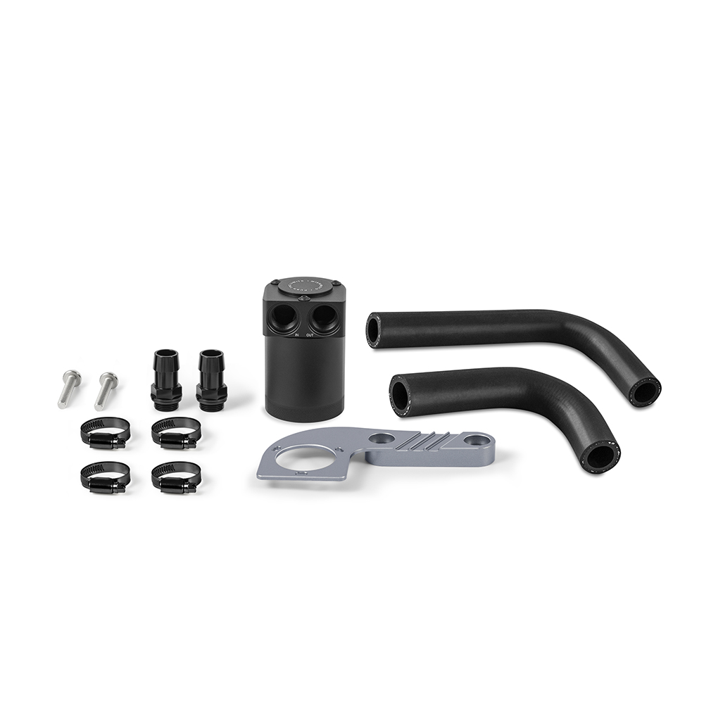 Mishimoto Baffled Oil Catch Can Kit MMBCC-F80-15CFDG for 2015-2020 BMW M3/M4 S55 engine