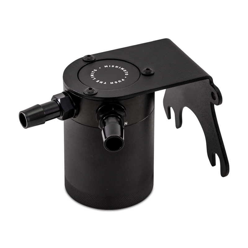 Oil catch can drain plug and drain kit for mess-free maintenance behind the front wheel