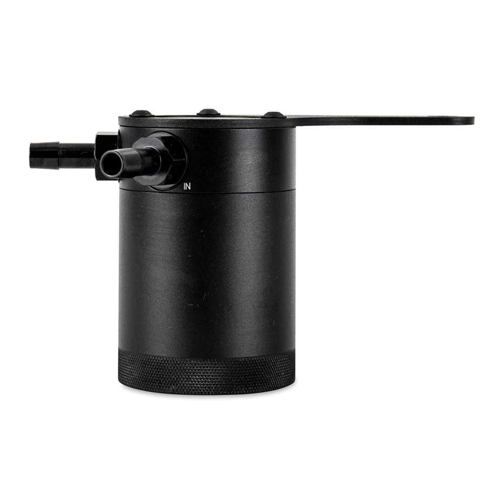 Mishimoto catch can 6061-T6 billet aluminum twist-off design with interior baffle