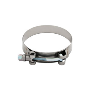 Mishimoto MMCLAMP-375 stainless steel T-bolt clamp for 3.62 to 3.93 inch diameter hoses
