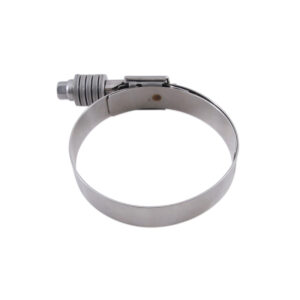 Mishimoto MMCLAMP-CTWG-117 stainless steel constant tension worm gear clamp, 3.74-4.61in (95-117mm)