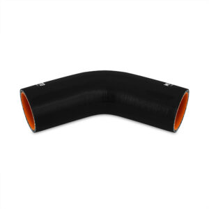 Mishimoto MMCP-4045BK 4-inch 45-degree black silicone coupler for air intake systems