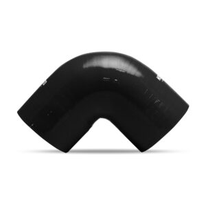 Mishimoto MMCP-4090BK black silicone 90-degree coupler for air intake systems
