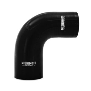 Mishimoto MMCP-R90-30325BK black 90-degree silicone transition coupler for coolant and air intake systems