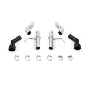 Mishimoto Race Axleback Performance Exhaust with dual 4.5-inch polished tips for Chevrolet Camaro