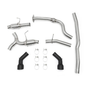 Mishimoto MMEXH-CAM4-16DTPBK cat-back exhaust for Chevrolet Camaro 2.0T LS/LT