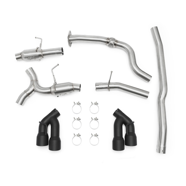 Mishimoto Cat-Back Exhaust MMEXH-CAM4-16QTPBK for 2016-2023 Chevrolet Camaro 2.0T LT/LS
