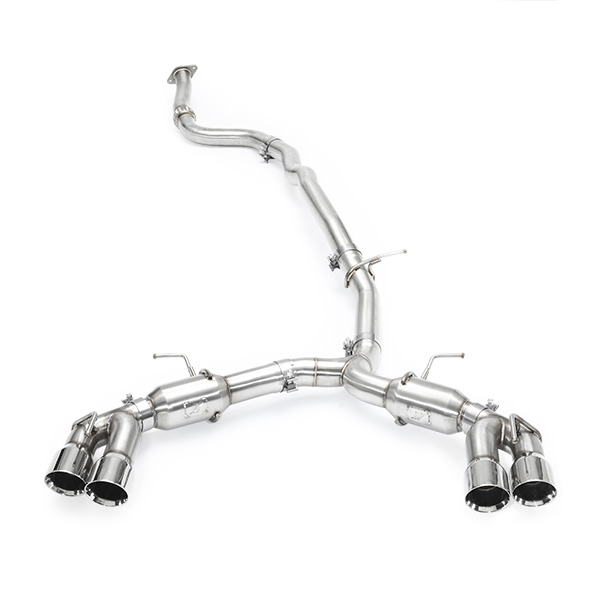 304 stainless steel mandrel-bent cat-back exhaust system by Mishimoto for Camaro LT/LS
