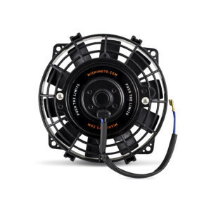 Mishimoto MMFAN-6 6-inch slim electric cooling fan with black ABS shroud and straight blades