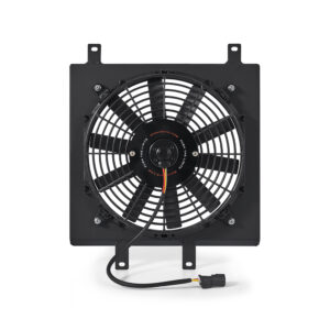 Mishimoto MMFS-CIV-92BK black powder coated aluminum fan shroud for 1992-2000 Honda Civic