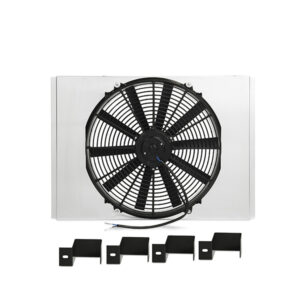 Mishimoto MMFS-CK-63K aluminum fan shroud with 16-inch electric fan for 1963-1966 GM C/K trucks
