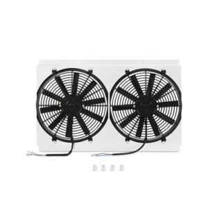 Mishimoto MMFS-CK-67K aluminum performance fan shroud with dual 14-inch electric fans
