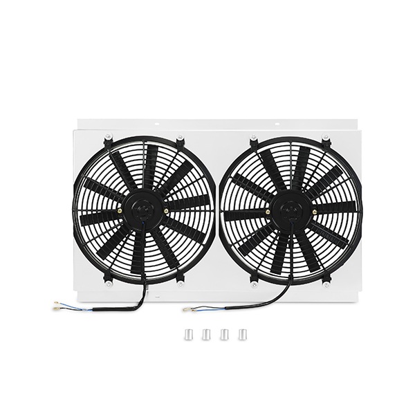 Mishimoto MMFS-CK-67K aluminum performance fan shroud with dual 14-inch electric fans
