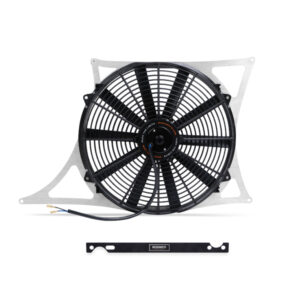 Mishimoto Performance Aluminum Fan Shroud Kit for 2001-2006 BMW E46 M3, brushed aluminum finish