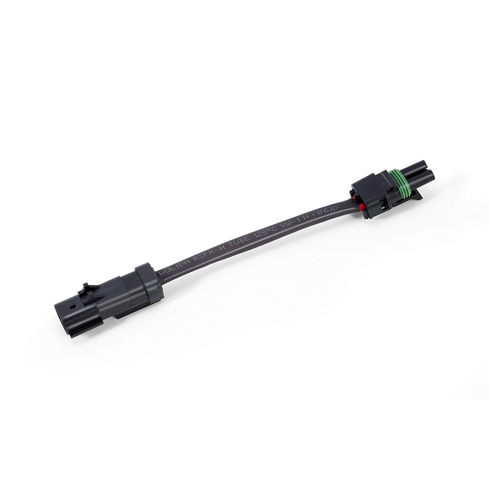 Mishimoto adjustable fan controller mounted on Jeep Cherokee XJ fan shroud assembly