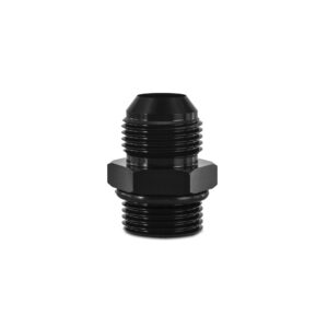Mishimoto MMFT-12ANW black anodized -12 ORB to -12AN air-to-water intercooler fitting