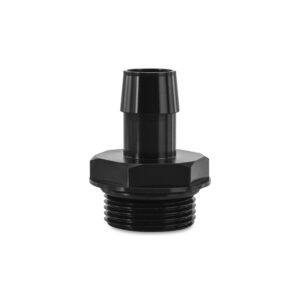 Mishimoto MMFT-16ORB-34BK black anodized -16 ORB to 3/4in hose barb aluminum fitting