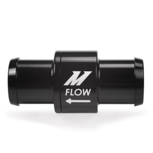 Mishimoto Performance One-Way Check Valve MMFT-CHKVLV-34 with anodized aluminum housing