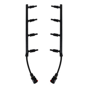 Mishimoto MMGH-F2D-03 black glow plug wiring harness kit for Ford 6.0L Powerstroke