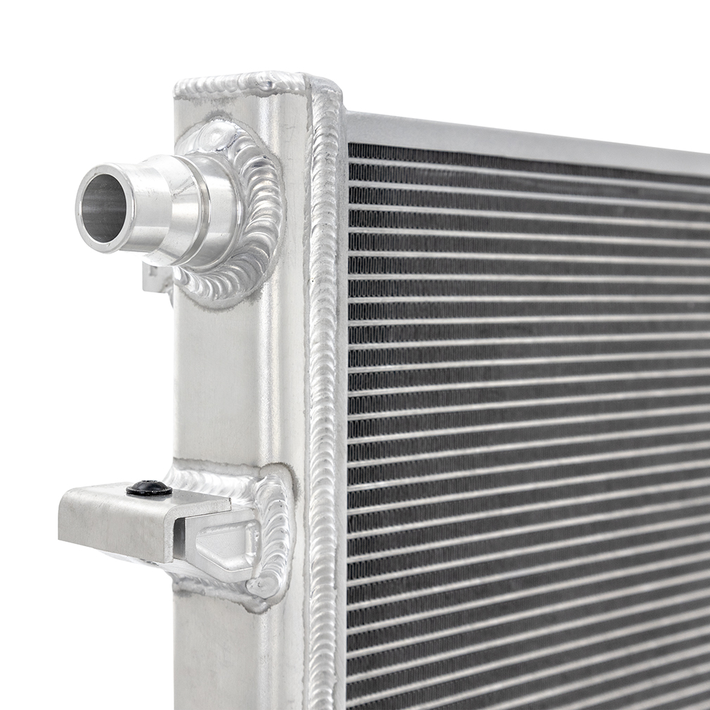 Mishimoto Performance Heat Exchanger hardware pack and rock guard components