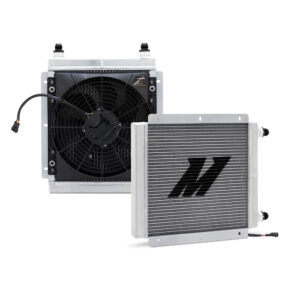 Mishimoto Universal Heat Exchanger Kit MMHE-UNI-BRLS-K with pre-mounted brushless fan