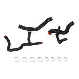 Mishimoto MMHOSE-CAM6-16CBK black silicone radiator hose kit for Camaro V6