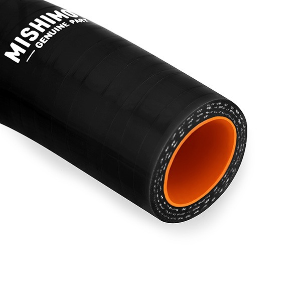 Silicone upper and lower heater core hoses included in Mishimoto Camaro hose kit