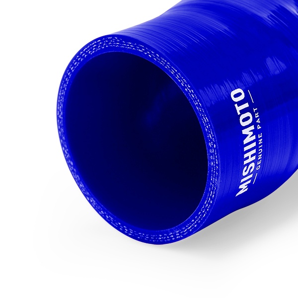 One-piece silicone induction hose with round fitting ends for Honda Civic air intake system