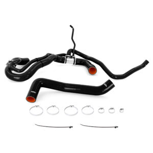 Mishimoto black silicone coolant hose kit for 2017-2019 6.6L L5P Duramax trucks