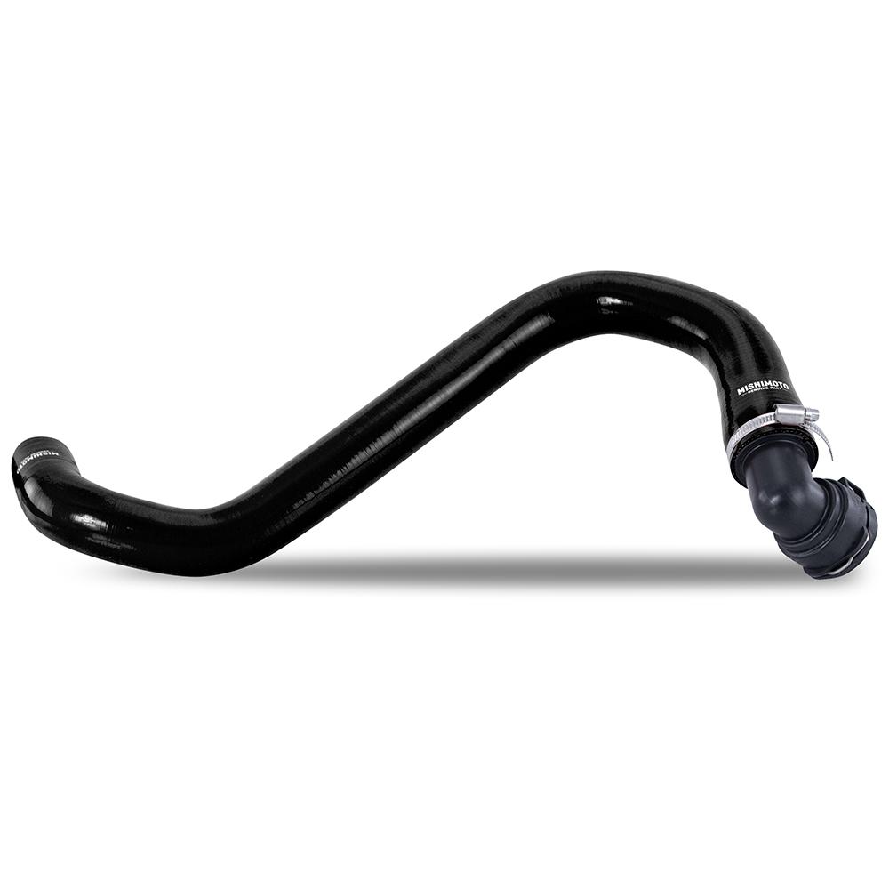 Mishimoto MMHOSE-F27T-15BK black silicone upper and lower radiator hose kit for 2015-2017 Ford F-150 2.7L EcoBoost