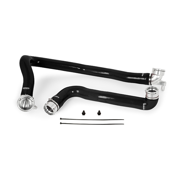 Mishimoto MMHOSE-F2D-11BK black silicone coolant hose kit for 2011-2016 Ford 6.7L Powerstroke