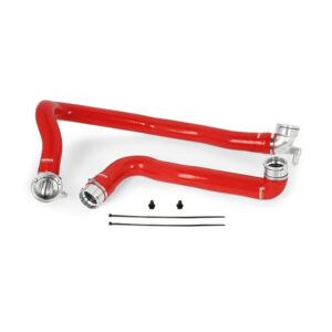 Mishimoto MMHOSE-F2D-11RD red silicone coolant hose kit for 2011-2016 Ford 6.7L Powerstroke