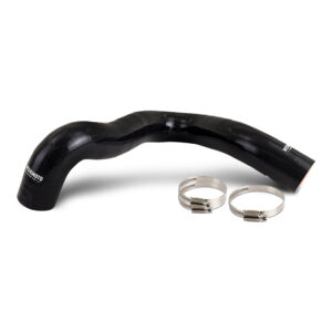 Mishimoto MMHOSE-F2D-99UBK black silicone upper coolant hose reroute kit for 7.3L Powerstroke