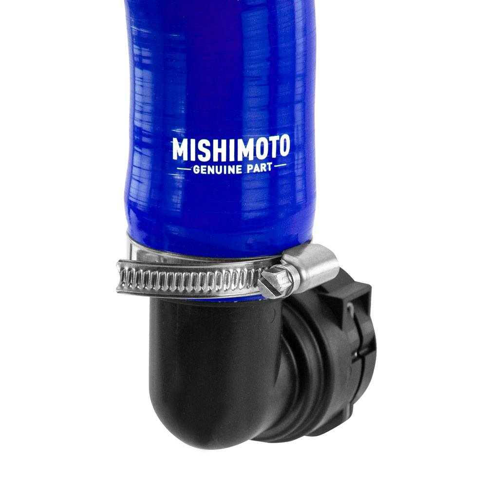 Upper and lower silicone radiator hoses included in Mishimoto F-150 cooling kit