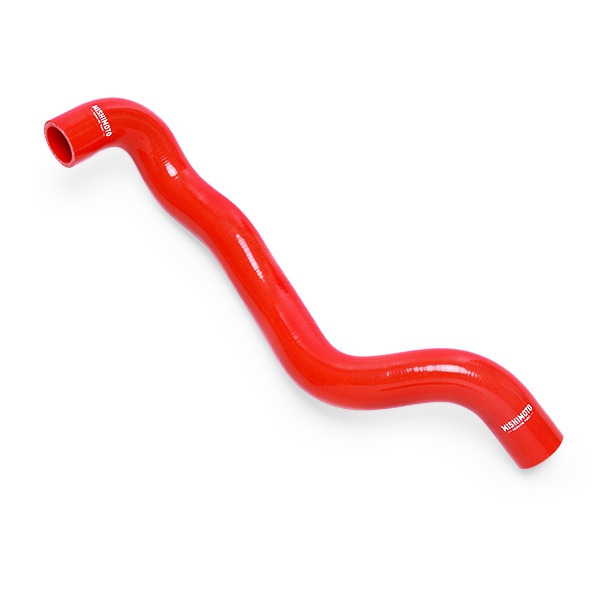 Upper and lower silicone radiator hoses included in Mishimoto F-150 hose kit