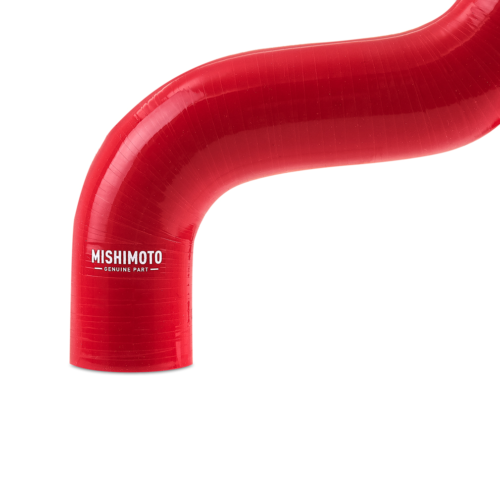 Stainless-steel worm gear clamps included with the Mishimoto GR Corolla silicone hose kit